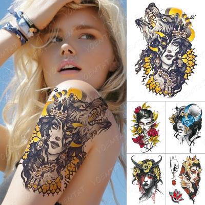 China Best Selling Half Arms Temporary Custom Waterproof Temporary Tatoo Stickers for sale