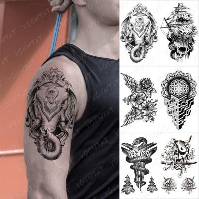 China China Tattoos Manufacturer Temporary Long Lasting Body Art Arm Temporary Tattoo Sticker for sale