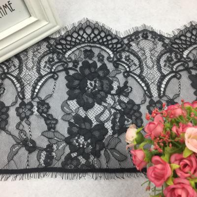 China New Sustainable Elegant And High Quality Sustainable Eyelash Lace Trim Factory for sale