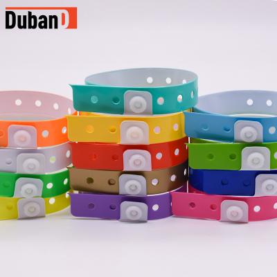 China Museum Display Soft Vinyl Custom Printed Medical ID Bands Patient Wristband Baby Hospital Label Bracelet for sale