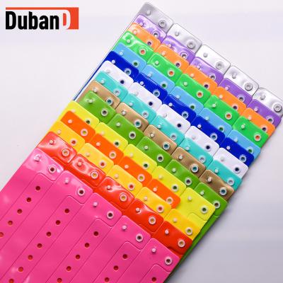 China High Quality Unique Soft Comfortable Museum Display Vinyl ID Wristband PVC Wristband For Events And Party for sale