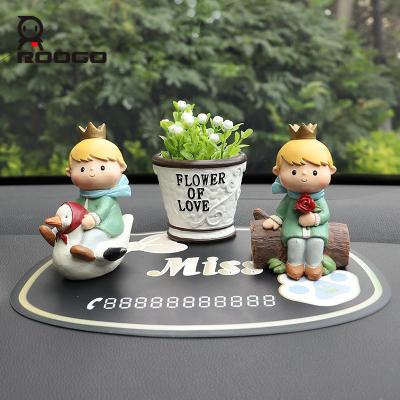 China Cute Modern Roogo Cat Shaped Parking Telephone Phone Number Card for sale