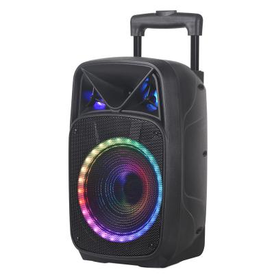 China 8 /12/15inch Manufacturer 12 inch Portable Party dj wireless trolley speaker for sale