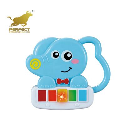 China Electric Baby Toy Battery Operated Mini Toy 5 Battery Operated Elephant Piano Animal Head Baby Toy For Children for sale