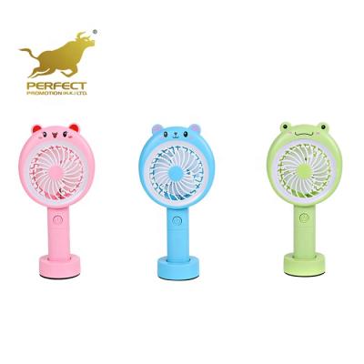 China Household Mini Portable Led Table Lamp USB Fan Cooling Rechargeable Toy for sale