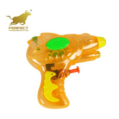 China Wholesale Summer Kids Water Gun Water Gun Mini Plastic Transparent Water Gun Toy With Single Nozzle for sale