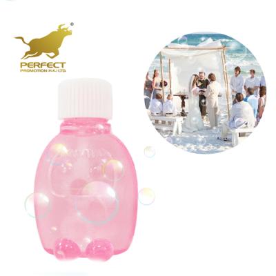 China Ourdoor Toy Summer Ourdoor Toy Plastic Touchable Bubbles Water Toy in Mini Fruit Shape Soap Bubble Bottles for sale