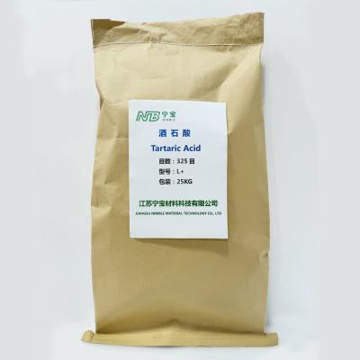 China Colorless Tartaric Acid Powder Retarder In Concrete Mix Delaying The Hydration Process for sale