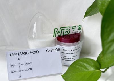 China Soluble In Water Tartaric Acid Powder Retarder Extended Setting Time By 1-2 Hours for sale