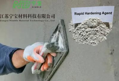 China Grey Powder Concrete Hardener Chemical Water Soluble Additive Low Viscosity for sale