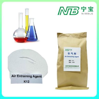 China SLS K12 Air Entrained Concrete Additive Low Viscosity White Powder for sale