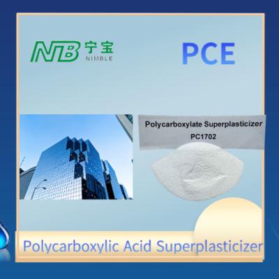 Chine PCE polycarboxylate en poudre superplastifiant PH 6-8 pour améliorer le travail du ciment à vendre