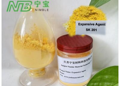 Cina 12 mesi durata di conservazione Agente di espansione per additivi per calcestruzzo in colore giallo chiaro Agente di espansione in vendita