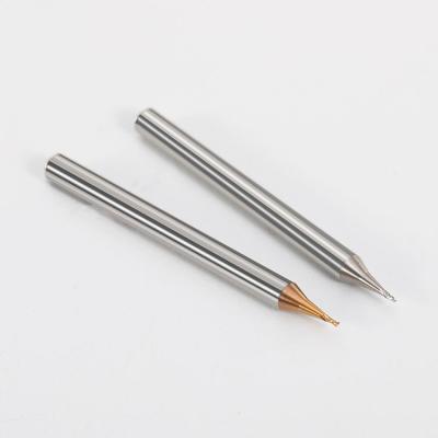 China Factory Supply Sharp HANDERK Attractive Price Endmill Made Carbide Mill Micro End Mills Milling Cutter Small Diameter Flat Knife for sale