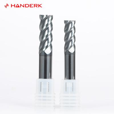 China Durable Carbide HANDERK Cnc HRC 60 Degree Ball Small Diameter Knife for sale