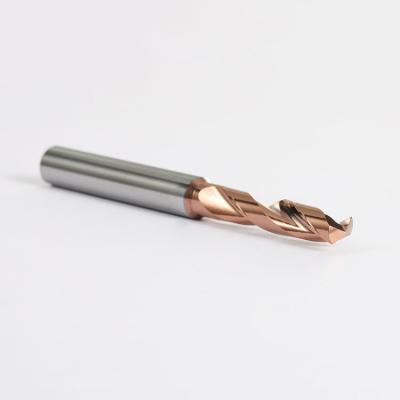 China Sharp HANDERK Cemented Carbide Durable Sharp Cnc End Mill Router Bits for sale