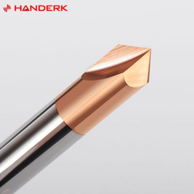 China HANDERK End Mill Cutters Carbide Chamfer Tool Sharp Chamfering Milling Cutter for sale