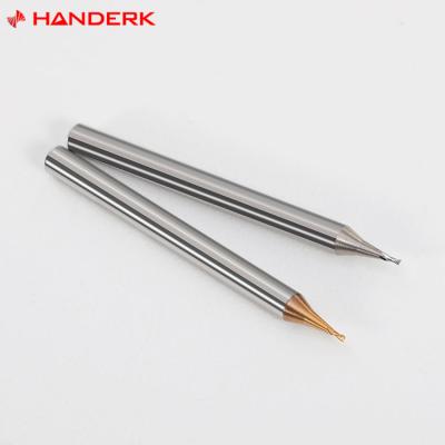 China HANDERK 1/4 Bits Sharp Router Bit For MDF Carbide 1 Flute Cutter End Mill for sale