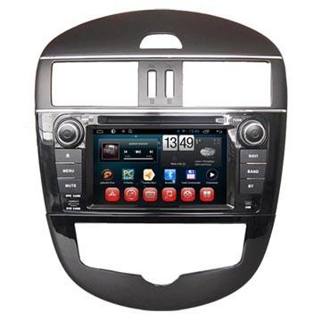 China OEM Wholesale Nissan Tiida Car DVD GPS Player In Dash Car Multimedia Bluetooth Android System for sale