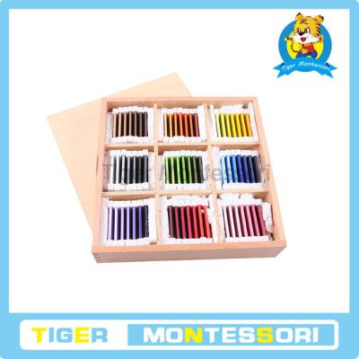 China Montessori sensorial materials,wooden toys,educational toys for kids-Color Tablets(3nd Box for sale