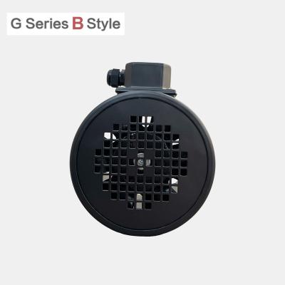 China Variable Frequency Motor Customized Cover Fan Axial Holes Iron Industrial Material Heat Dissipation Ceiling Fan Motor Cover for sale