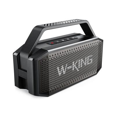 China Waterproof Portable Phone Function W-KING Large Output Bluetooth Speaker With Carry Handle, With TWS Function for sale