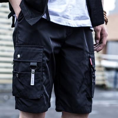 China Killwinner Summer Trend Brand Sports Waterproof Viable Pants Mens Multi Pockets Solid Color Casual Cargo Shorts for sale