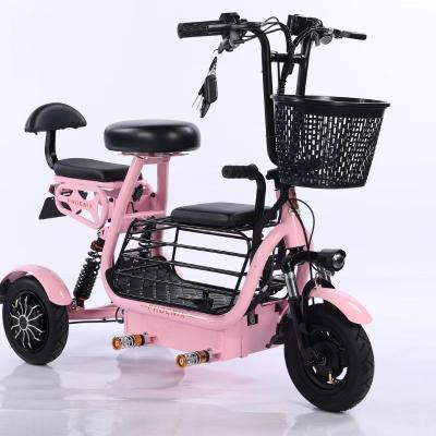 China 2022 New Environmental Protection Model Folded 3 Wheels Electric Scooter 500W Leisure Electric Tricycles For The Elderly for sale