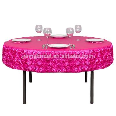 China TS093G Round Restaurant Tablecloth Durable Cheap Coffee Table Cloths Tablecloth for sale