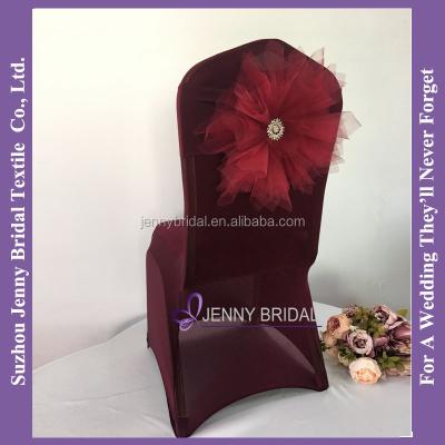 China C013N Plain Spandex Folding Chair Cover Cheap Universal Wedding Chair Covers Popular Hot Sale Wedding Chair Cover for sale