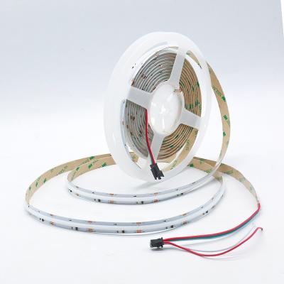 China LANDSCAPE DC12V/24V COB No Dark Zone LED Light Strip, Color RGB Addressable Full Color Running Horse Chasing Light Meteor Corn Light Strip for sale