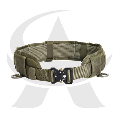 China Custom Adjustable Combat Duty Outdoor Nylon Webbing Army Military Tactical Belt for sale