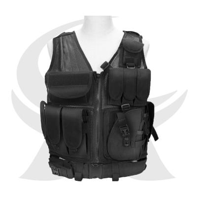 China Customized Body Armor Adjustable Bullet Proof  Molle Insert Plate Carrier Military Tactical Ballistic Vest for sale