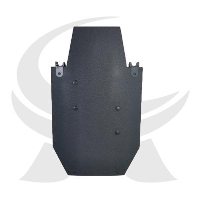 China Military Equipment NIJ IIIA portable PE handheld bulletproof shield for sale