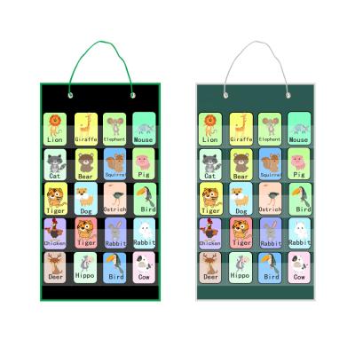 China Heavy Duty Hanging Pocket Chart Eco-Friendly Material Durable And Eco-Friendly Pocket Chart Back To School Resources For Teachers for sale