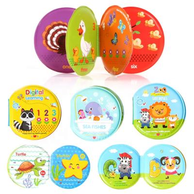 China Eco-friendly Waterproof Baby Toy Tear Proof Bath Book EVA Waterproof Bath Water for Baby Infant Toddler for sale