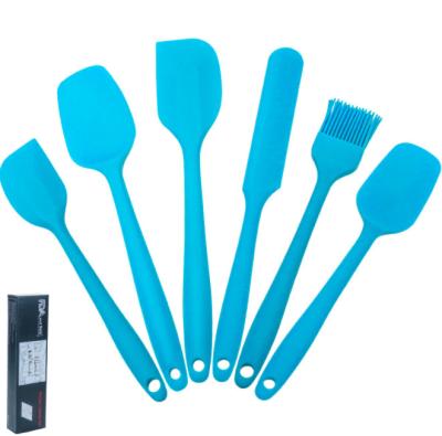 China Viable Colorful Home and Kitchen Silicone Utensils Silicone Shovels Kitchen Set for sale