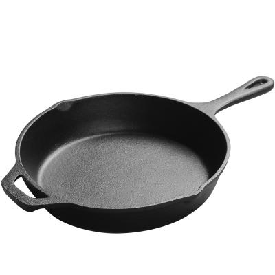 China Viable Pancake Mini Cast Iron Frying Pan Restaurant Egg Pan Non Stick No Tool Cookware Kitchen Coating Smooth Outdoor Dining Tool for sale