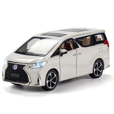 China Sound 1:24 simulated LM300h alloy car model ornaments with simulation noise and ignition of children's toy car gift for sale