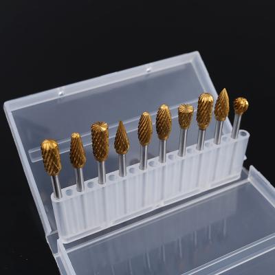 China YG8 Carbide Burrs Grinding Heads Deburr Bit Set For DIY Tool Rotary Grinding for sale