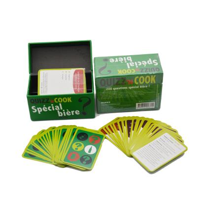 China Wholesale Custom Printing Entertaiment Playing Cards Shell Box Playing Cards Tailor Made Flash Poker for sale