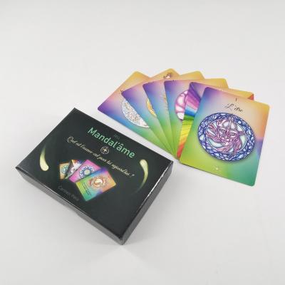 China Custom High Quality Printed Entertaiment Playing Cards Tarot Oracle Card Deck Set Wholesale For 78Cards for sale