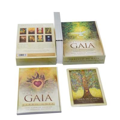 China Entertaiment Game Cards Cheap Price Custom Design Size 350gsm Different Size Soulmate Witches Tarot Cards Oracle Deck for sale