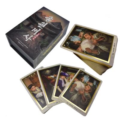 China Wholesale Custom Printing High Quality Oracle Tarot Cards Deck Entertaiment Playing Cards With Guidebook for sale