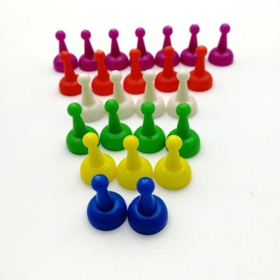 China Custom Plastic Borad Game Pieces Board Game Pieces Horn Shape Pledges Token Pieces For Card Game for sale