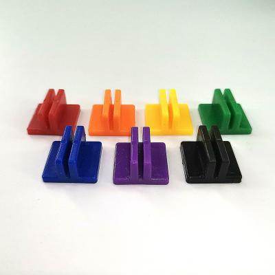 China Triangular Custom Plastic Game Pieces/Square/Board Game Card Holder Circular Shape Holder for sale