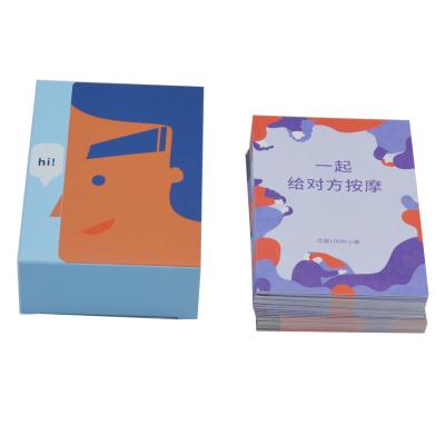 China Modern Entertaiment Playing Cards New Fashion En71 Certification Bachelor Party Coated Paper Card Game For Lover for sale