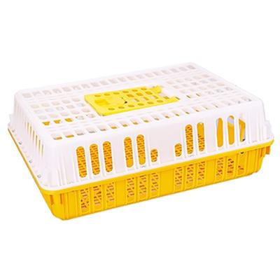 China Plastic Chick Duck Poultry Broiler Carry Cage Box Chicken Live Stocked Crate For Sale for sale