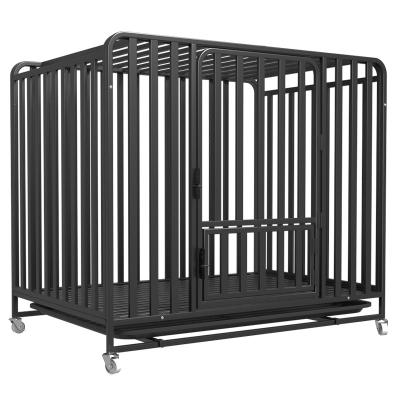 China Breathable Good Prices Large Folding Outdoor Wire Pet Cage Dog Cage Cat Cage for sale