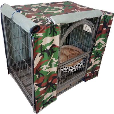 China Breathable Outdoor Heavy Duty Wire Mesh Large Dog Cage Iron Cage for sale